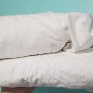 IKEA Somntuta Cotton Queen Bedsheet Set White